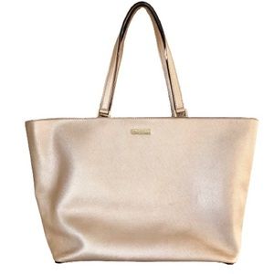 Kate Spade Large Rose Gold Tote